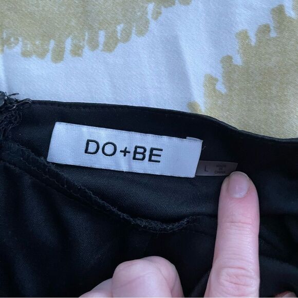 Do+Be Black Backless Romper size Large - Picture 4 of 4